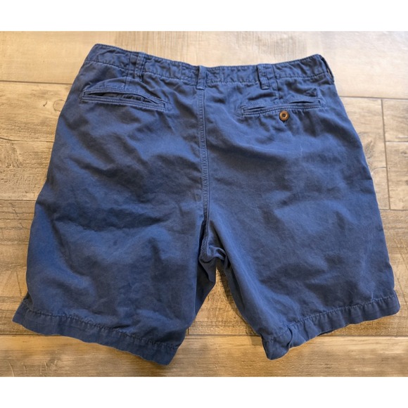 American Eagle Men's chino shorts Blue 38 classic casual preppy summer coastal - Picture 7 of 8